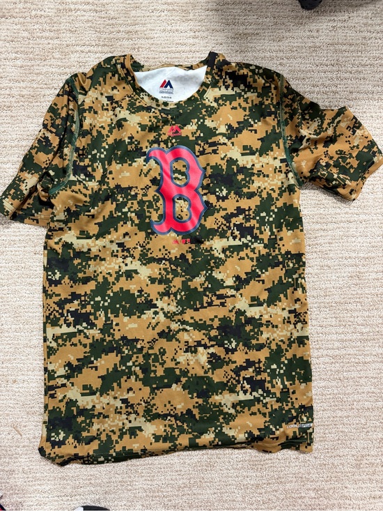 Majestic Other - Majestic Kids Camo Print Jersey Red Sox